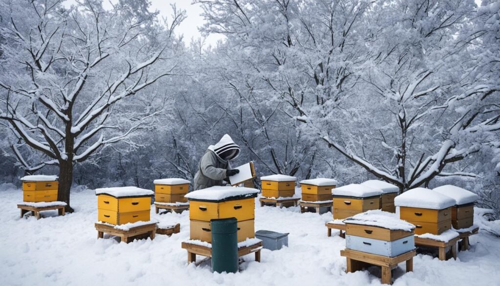 beekeeping in winter